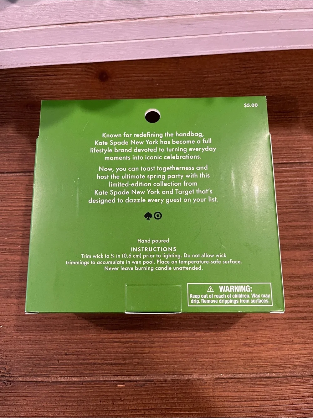 NWT Kate Spade X Target Strawberry Celebration Candle Set - 8 Count